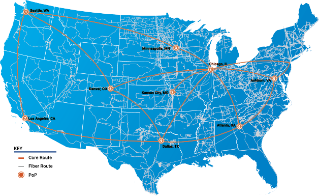 coverage map