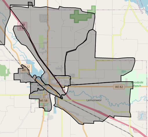 mauston map